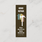 Werk in uitvoering Gebouw Handyman Mini Visitekaartje (Voorkant)