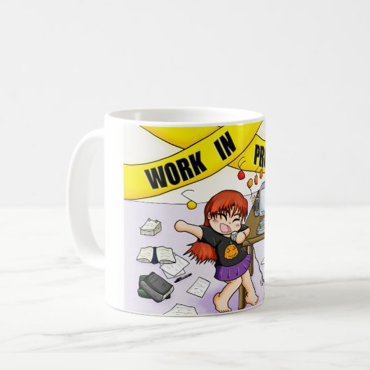 Werk in uitvoering Mok (Voorkant links)