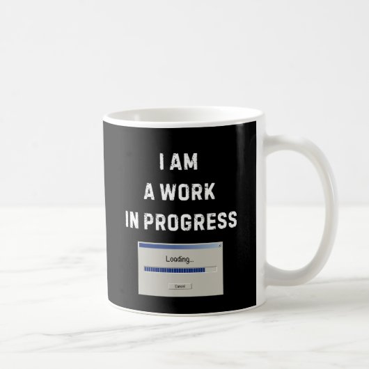 Werk in Uitvoering Mok (Rechts)