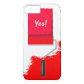 Werk in uitvoering rood Case-Mate iPhone case (Achterkant)