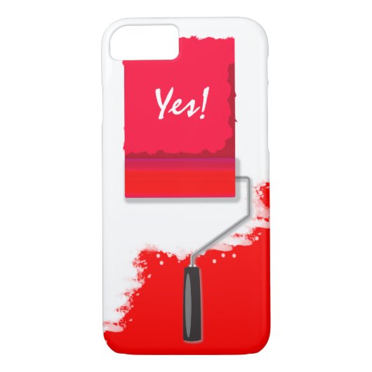 Werk in uitvoering rood Case-Mate iPhone case (Achterkant)