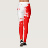 Werk in uitvoering Rood V2 Leggings (Achterkant)