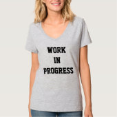 Werk in wording vreedzaam - t-shirt (Voorkant)