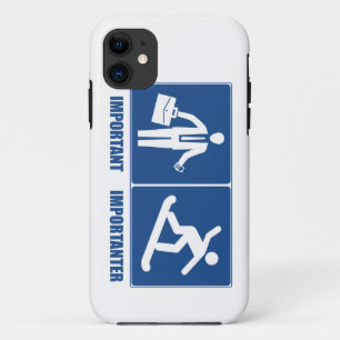 Werk is belangrijk, snowboarden is belangrijker Case-Mate iPhone case