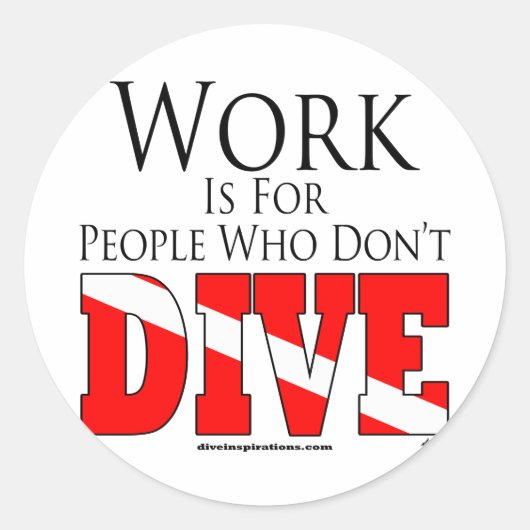 Werk is voor mensen die geen stickers besturen (Voorkant)