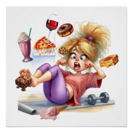 WERK IT - Oefening Perfect Poster