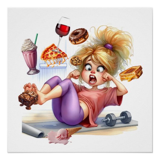 WERK IT - Oefening Perfect Poster (Voorkant)