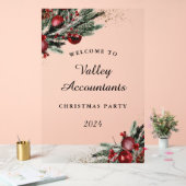 Werk Jaarlijks Kerstfeest Acryl Teken Acryl Bord (Huwelijk)