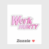 Werk Jacht Sticker (Vel)