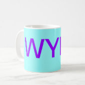 Werk je knop uit! KoffieMok (Voorkant links)