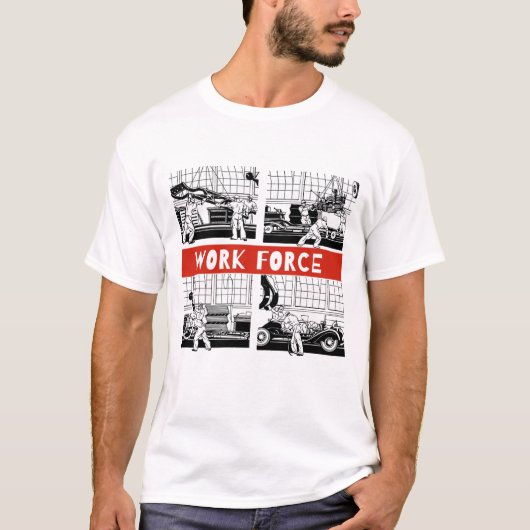 WERK KRACHT T-SHIRT (Voorkant)