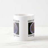 Werk kweken met bacteriën (agar-Bord) Koffiemok (Center)