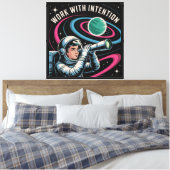 Werk Met Doel Canvas Afdruk (Insitu (Slaapkamer))