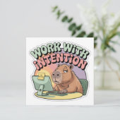 Werk met Intentie Kaart (Staand voorkant)
