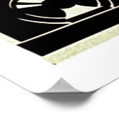 Werk met zorg - Tandwielen en katrollen- Oud WPA-P Poster (Hoek)