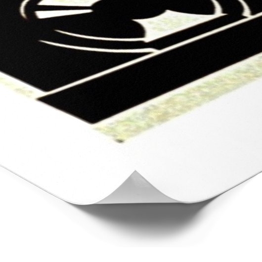 Werk met zorg - Tandwielen en katrollen- Oud WPA-P Poster (Hoek)