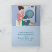 WERK NOOIT GEDAAN MOEDERDAG KAART (Binnen)