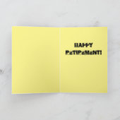 Werk?!? Nooit meer! Raven-afbeelding Kaart (Binnen)