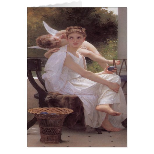 Werk onderbroken door Bouguereau 1891 (Voorkant)