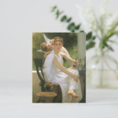 Werk onderbroken door Bouguereau, Angel Portrait Briefkaart (Staand voorkant)