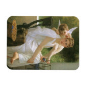 Werk onderbroken door Bouguereau, Angel Portrait Magneet (Horizontaal)