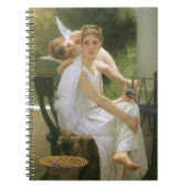 Werk onderbroken door Bouguereau, engel portret Notitieboek (Voorkant)