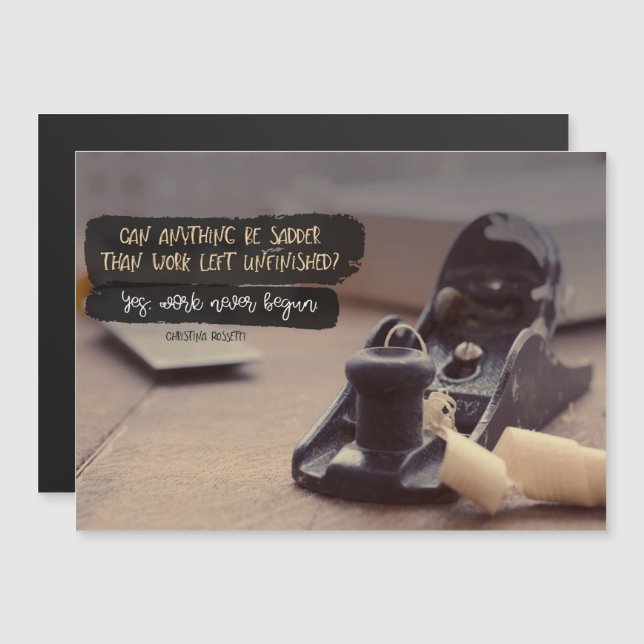 Werk onvoltooid gebleven (Voorkant / Achterkant)