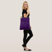 Werk-privébalans Ik Laat Het Werken Moeder Leven Tote Bag (Op model)