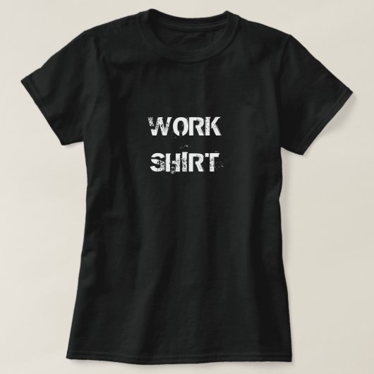 WERK SHIRT (Design voorkant)