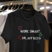 Werk Slim spelen grote retro Gaming offerte T-shirt