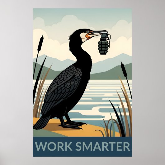 Werk slimmer poster (Voorkant)