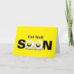 Werk-snel-weer rol toiletpapier kaart