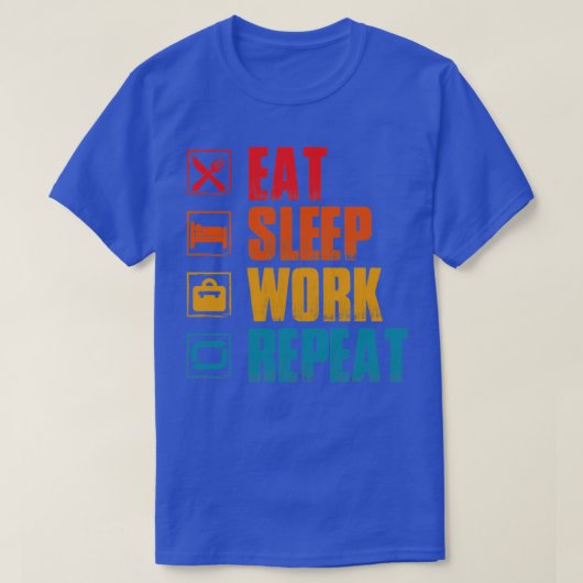 werk t-shirt (Design voorkant)