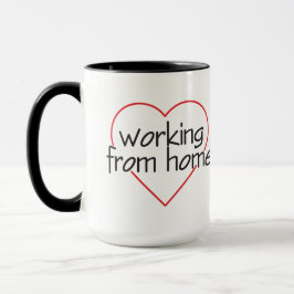 Werk-thuis-beker Mok