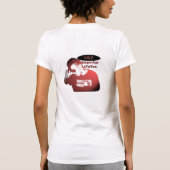 Werk uit V-nek T-shirt (Achterkant)