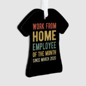 Werk van de thuiswerknemer van maand I Ornament (voorkant)