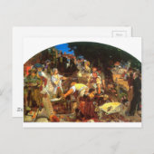 Werk van Ford Madox Brown Briefkaart (Voorkant / Achterkant)
