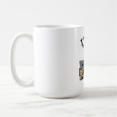 Werk Van Huis Kat Koffiemok (Links)