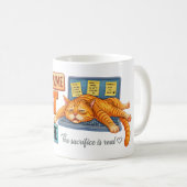 Werk van thuis mok - Grappig WFH cadeau (Voorkant rechts)