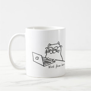 Werk van thuiskatten mok
