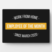 Werk van thuiswerker van maand II Fotoplaat (voorkant)