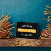 Werk van thuiswerker van maand II Fotoplaat (Zijkant)