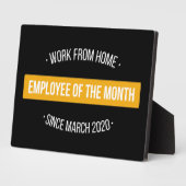 Werk van thuiswerker van maand II Fotoplaat (Zijkant)