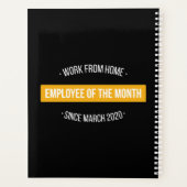 Werk van thuiswerker van maand II Planner (Achterkant)