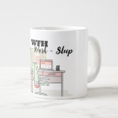 Werk vanaf de Mok thuisexterne werker afwisselen (Voorkant rechts)