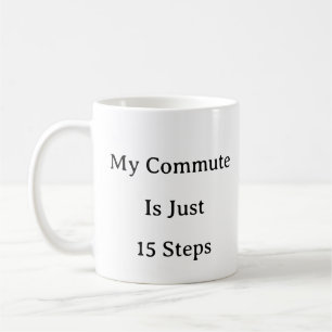 Werk vanuit huis Mok - Mijn woon-werkverkeer is sl