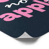 Werk voor een doel niet voor applaus Inspirerend Poster (Hoek)