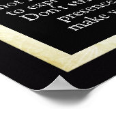 Werk voor een goed doel — Kunstafdrukken Poster (Hoek)