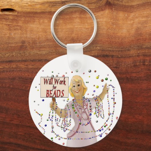 Werk voor kralen sleutelhanger (Voorkant)