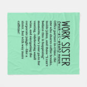 Werk zus fleece deken (Voorkant (Horizontaal))